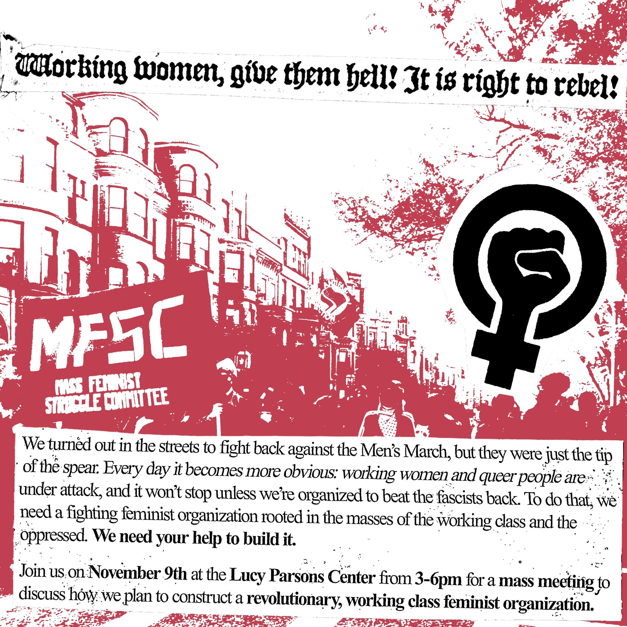 MFSC Mass Meeting 11-9