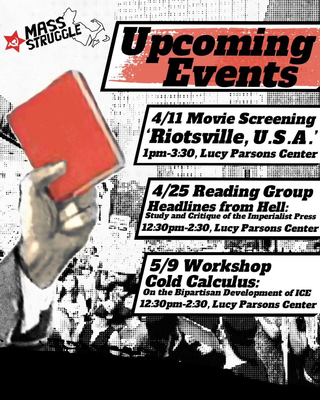 Upcoming Events: 'Riotsville, U.S.A.' Screening, Headlines From Hell, and Cold Calculus