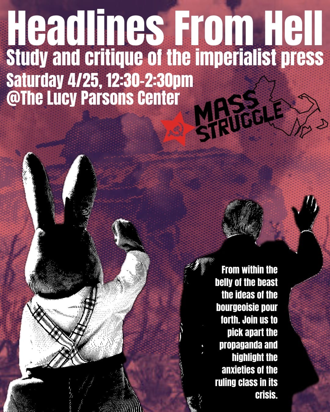 HEADLINES FROM HELL — Study & Critique of the Imperialist Press (4/25/26)